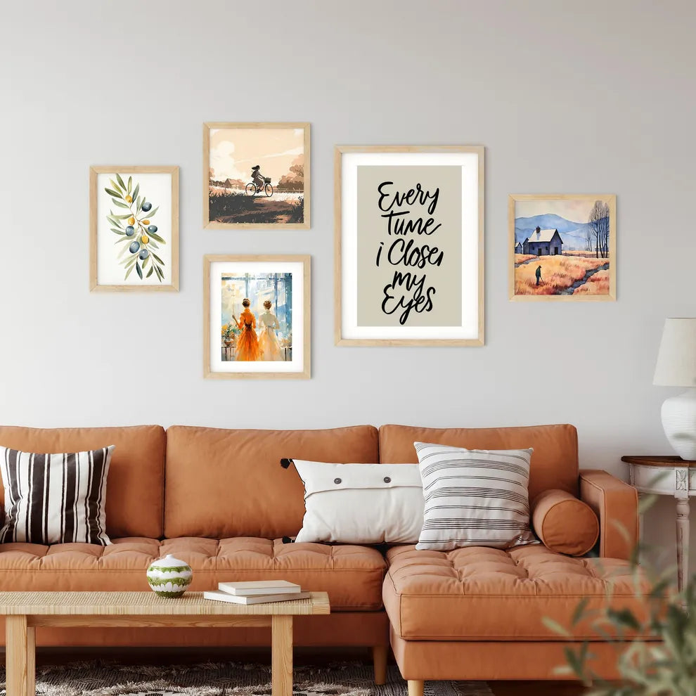 Every Time I Close My Eyes -  Framed Print