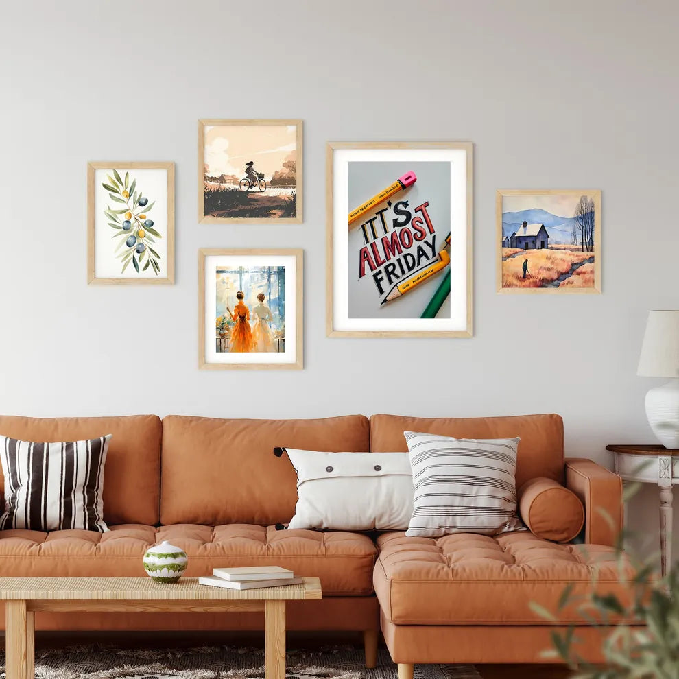 Itts Almost Friday -  Framed Print