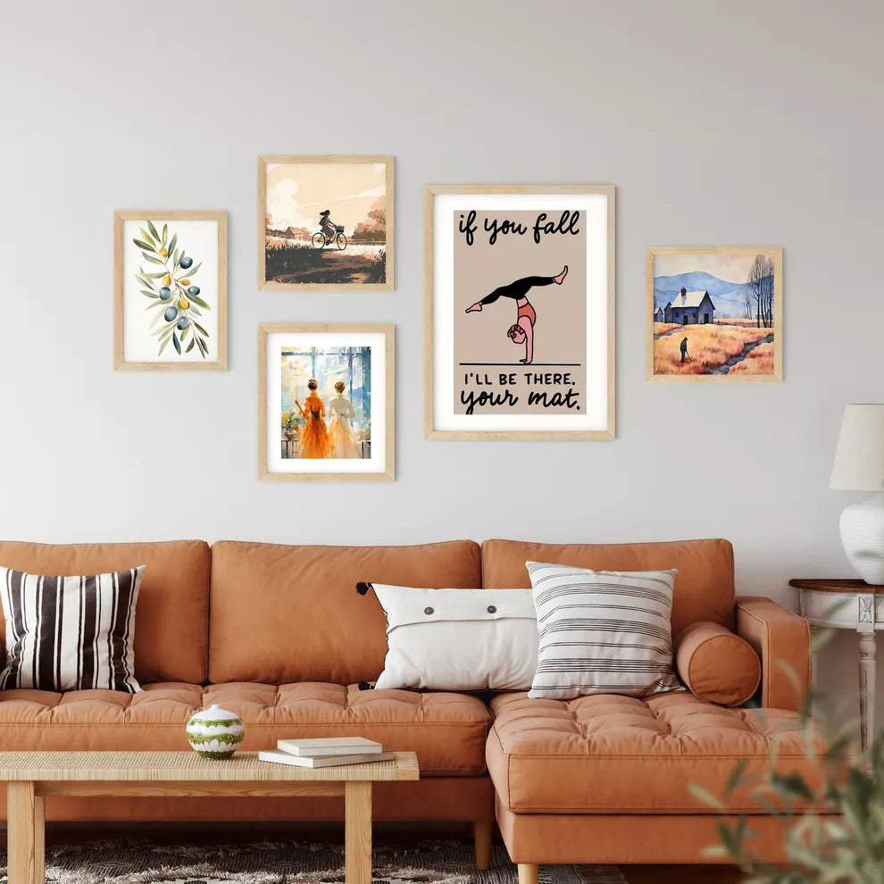 If You Fall Framed Print