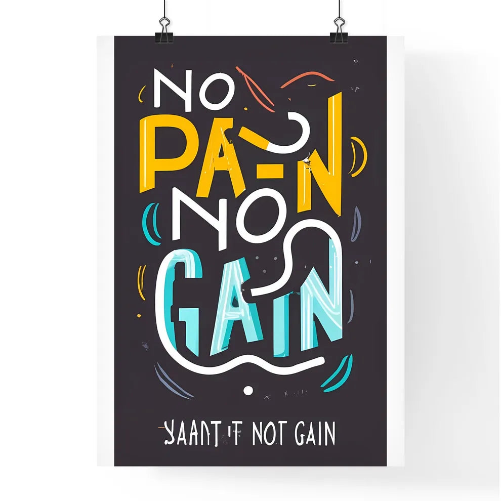 No Pain Poster