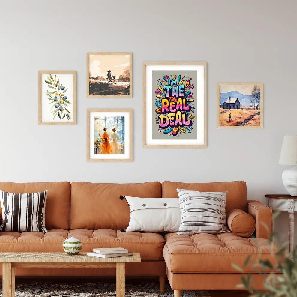 I Am The Real Deal -  Framed Print