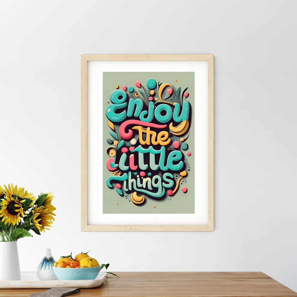 Enjoy The Little Things -  - Kitchen Hangings