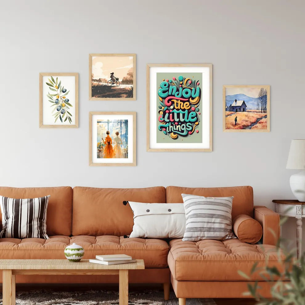 Enjoy The Little Things -  Framed Print