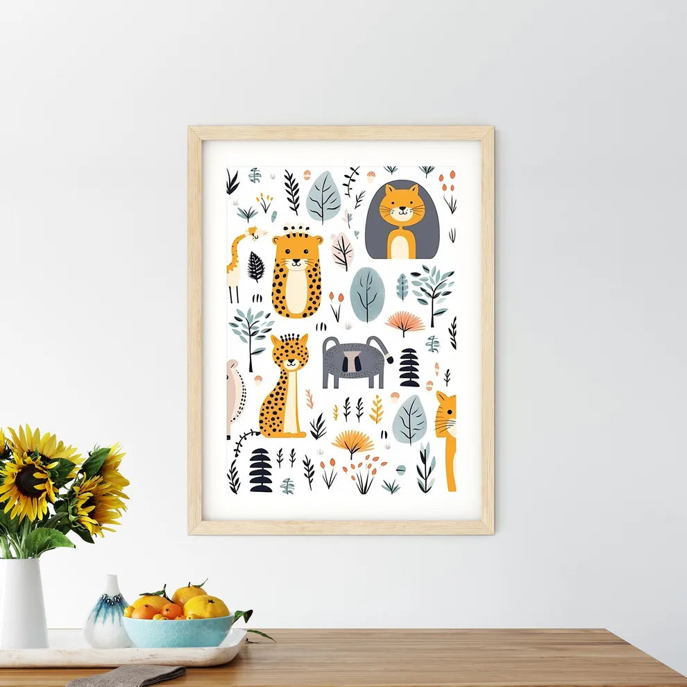 Collection Of Animals And Pla Size Chart