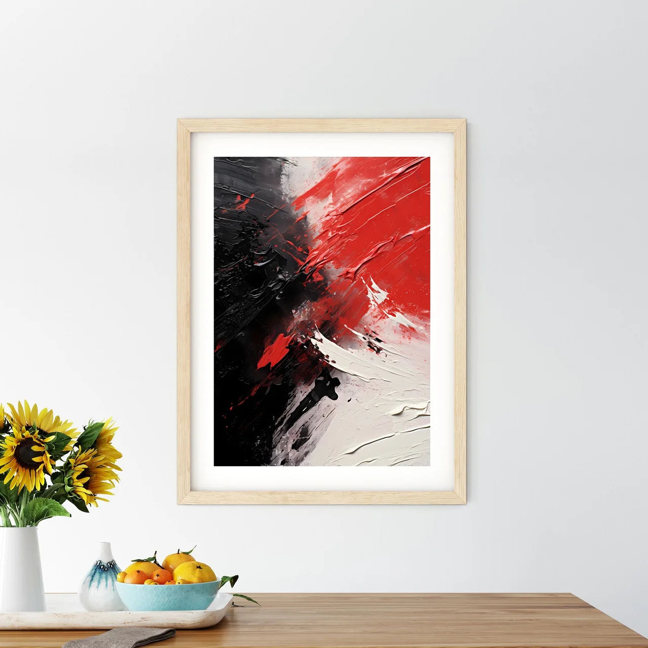 Close Up Of A Painting Art Prin - Kitchen Hangings