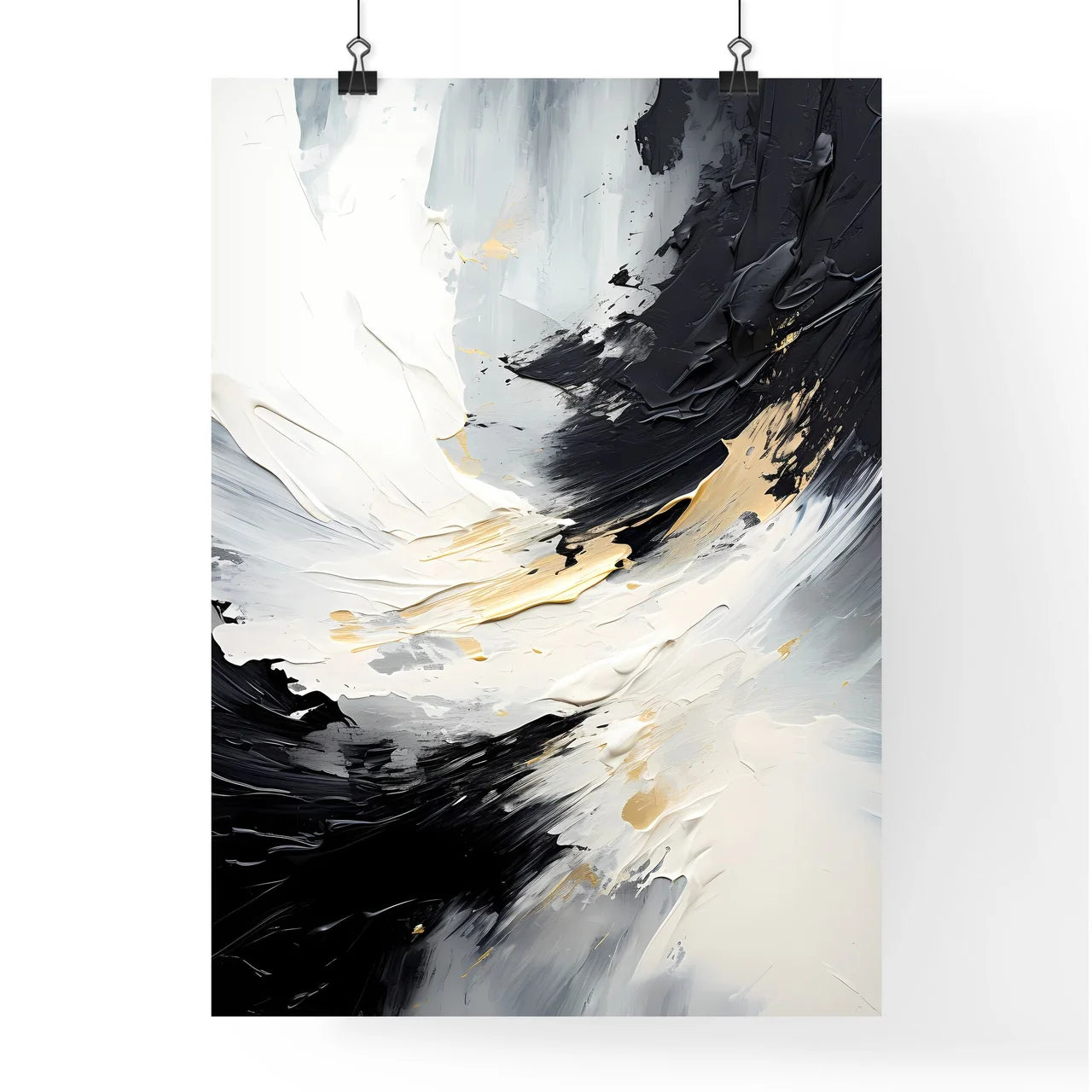 Close Up Of A Painting Art Prin Poster