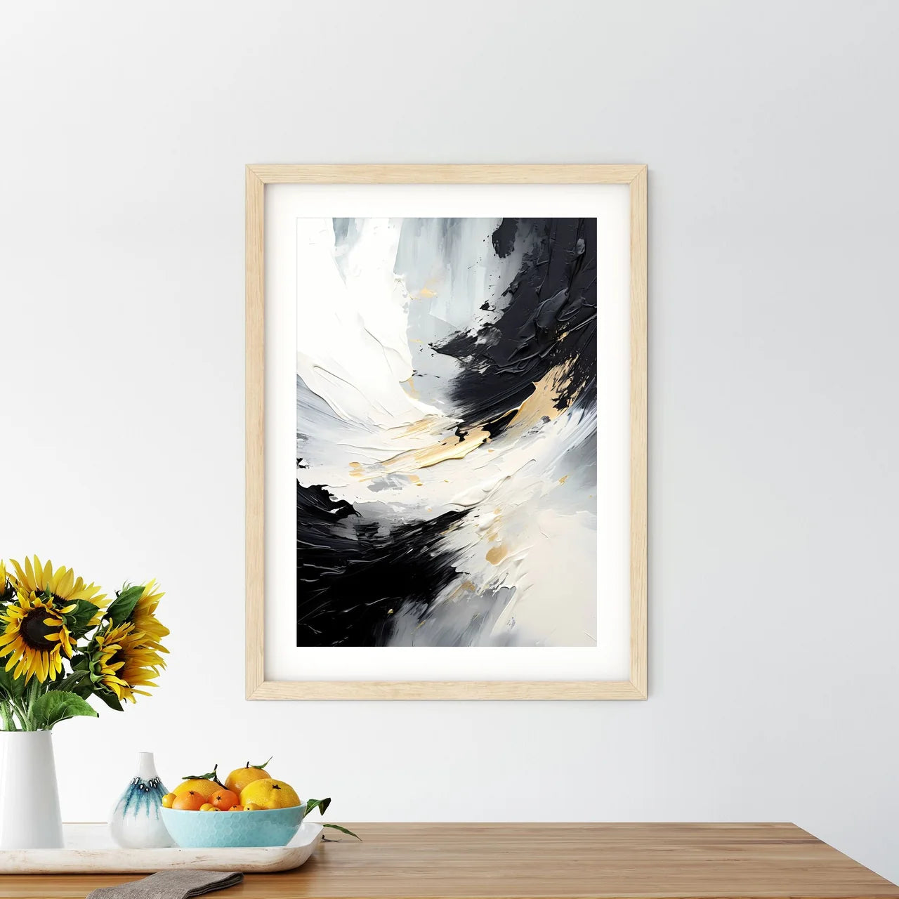 Close Up Of A Painting Art Prin - Kitchen Hangings