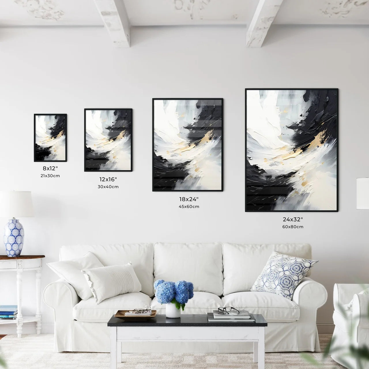 Close Up Of A Painting Art Prin Wall Art