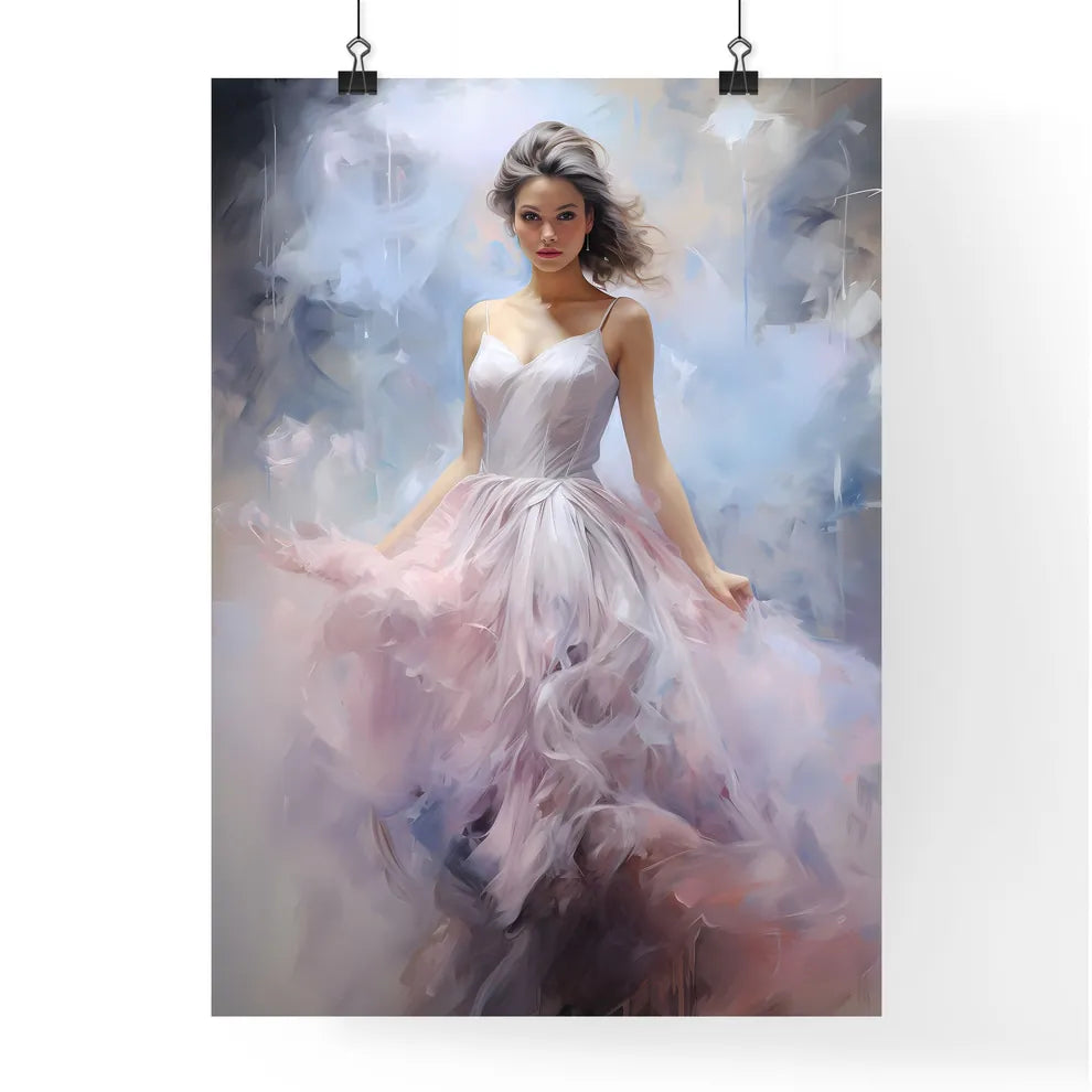 Woman In A Dress Art Prin Poster
