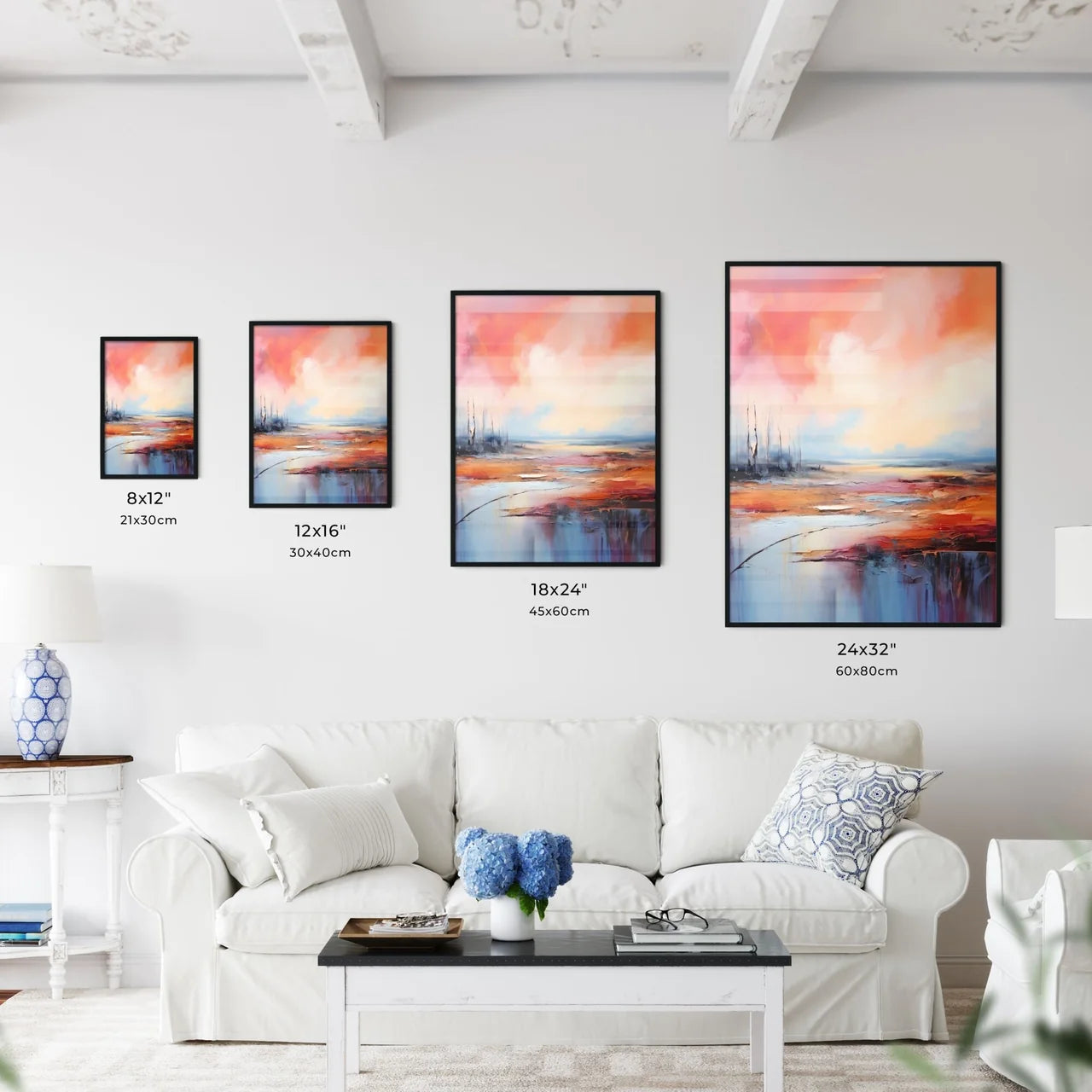 Painting Of A Landscape Art Prin Wall Art