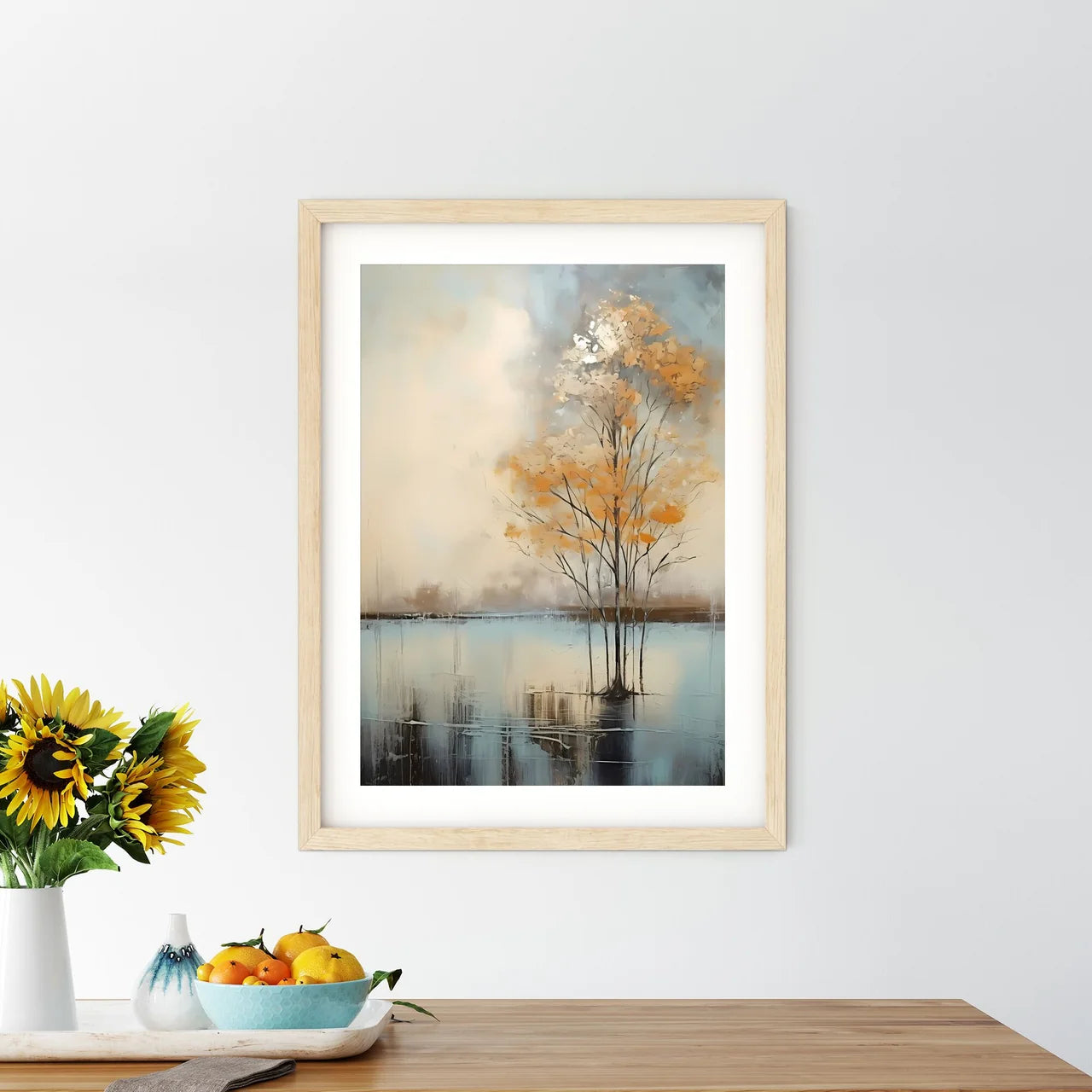 Tree In The Water Art Prin - Kitchen Hangings