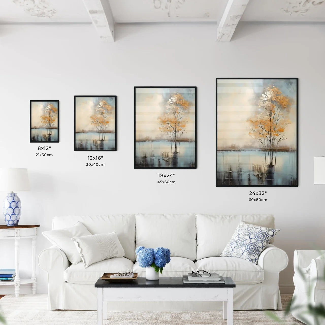 Tree In The Water Art Prin Wall Art