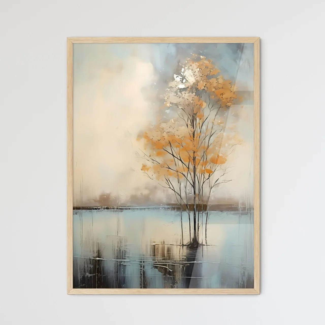 Tree In The Water Art Prin - Framed Art Print