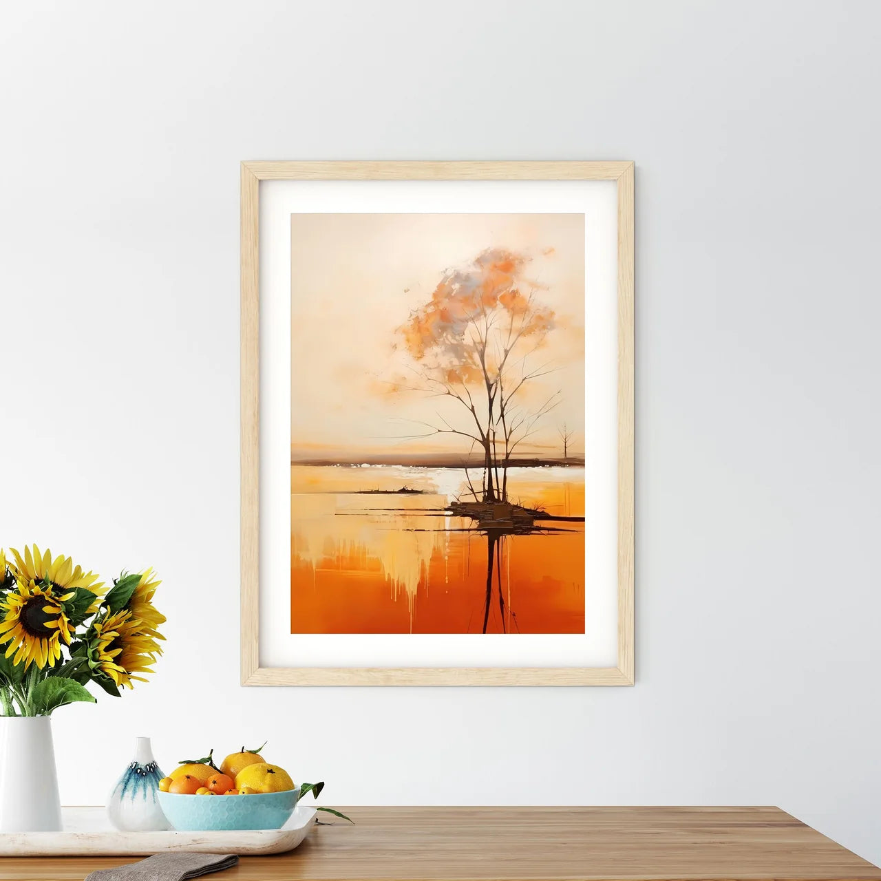 Tree In The Water Art Prin - Kitchen Hangings