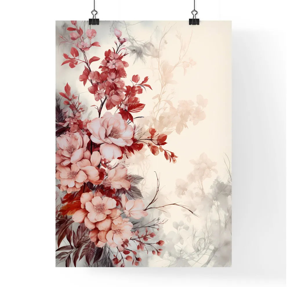 Close Up Of Flowers Art Prin Poster