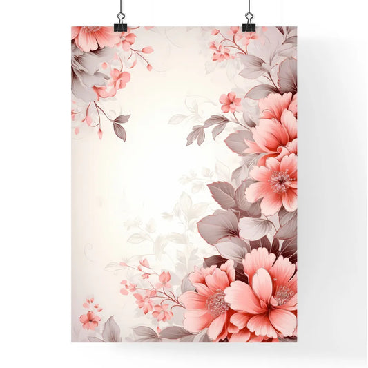 Close Up Of Flowers Art Prin Poster