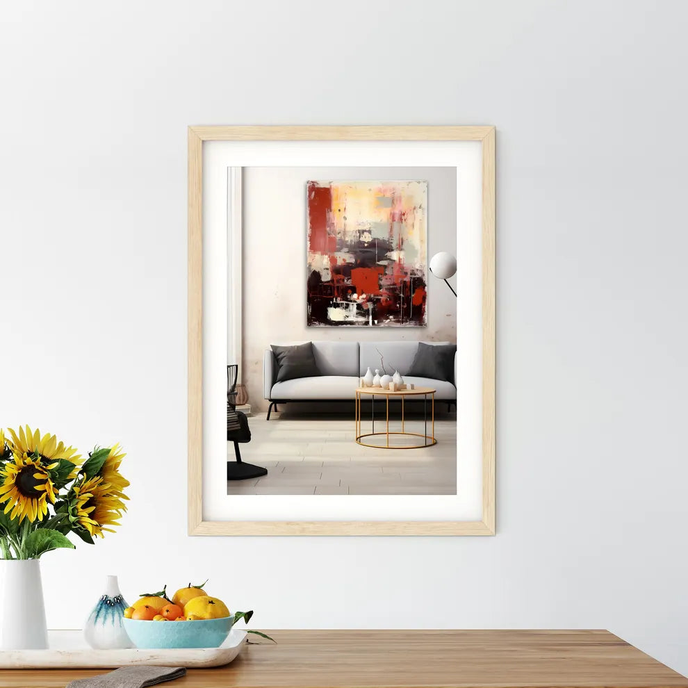 Painting On The Wall Art Prin - Kitchen Hangings