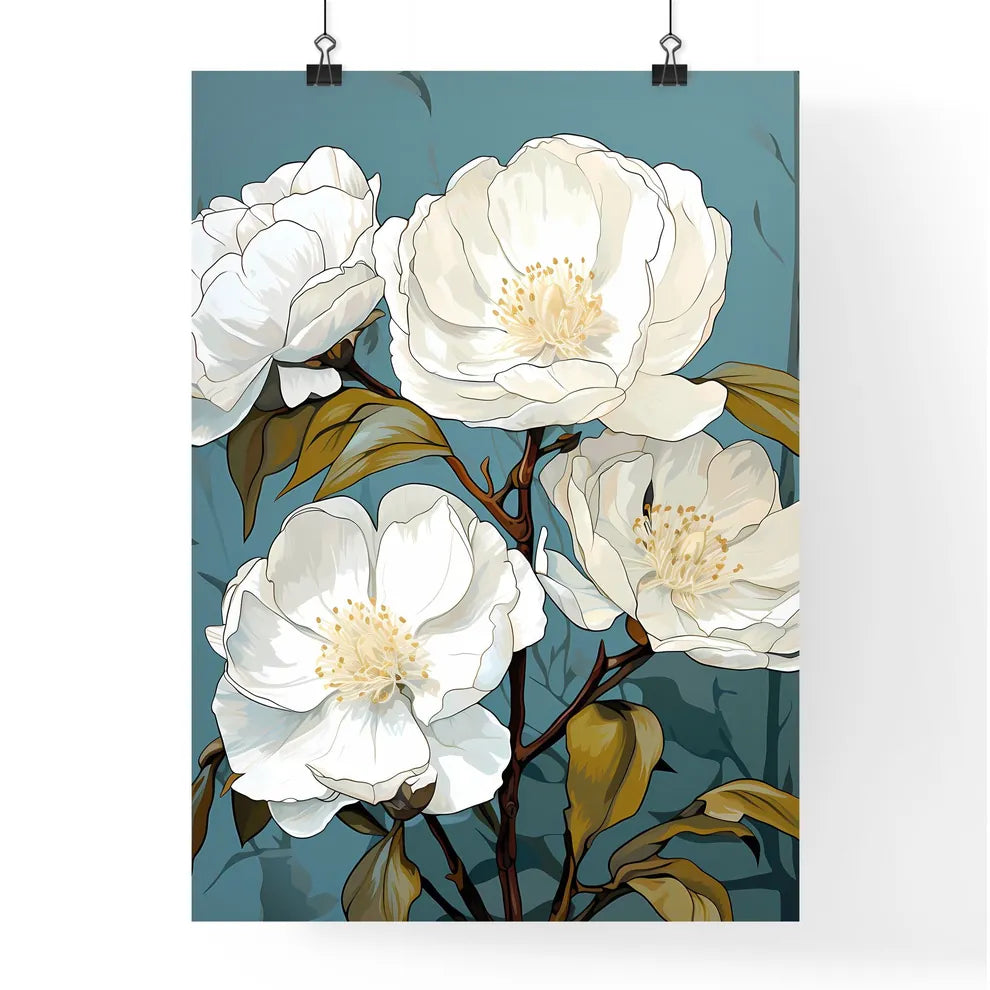 Close Up Of A Flower Art Prin Poster