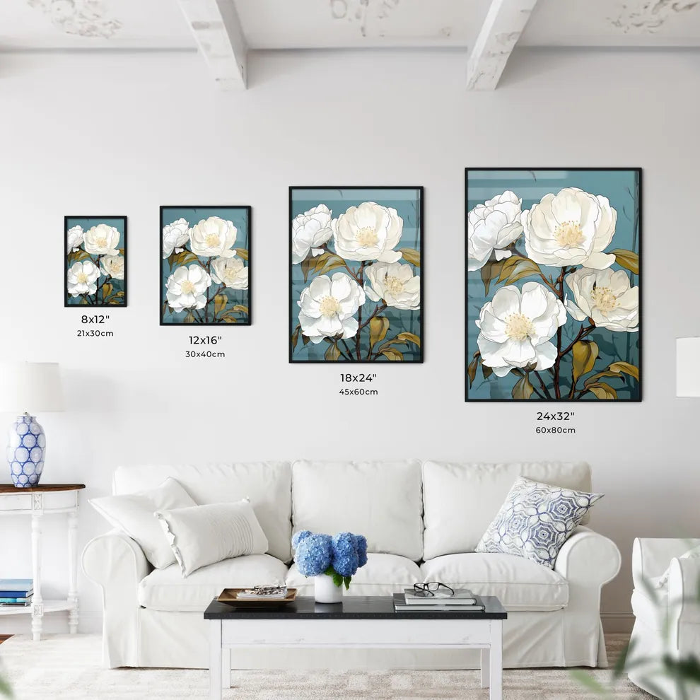 Close Up Of A Flower Art Prin Wall Art