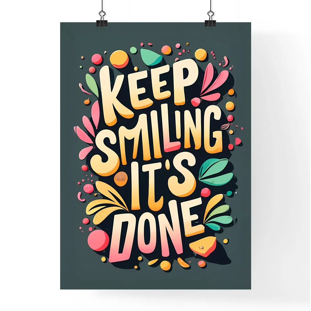 Keep Smiling Poster