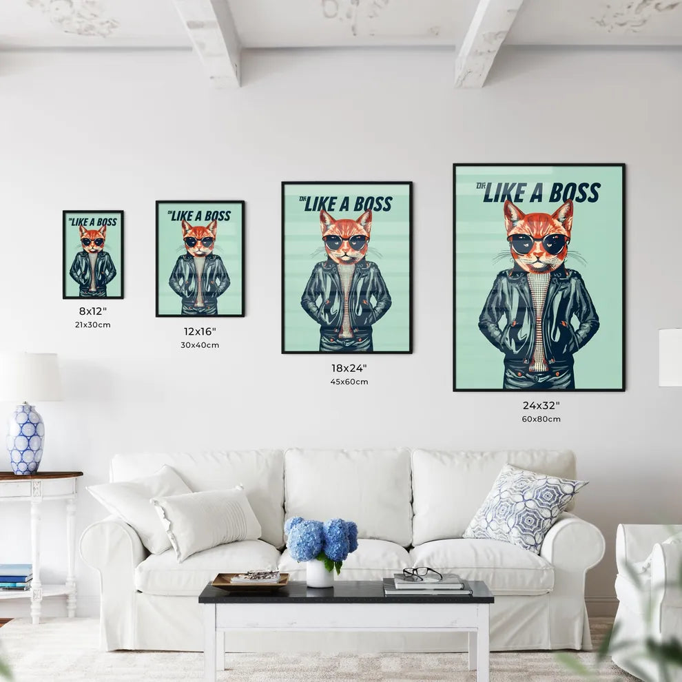 Like A Boss  Art Print