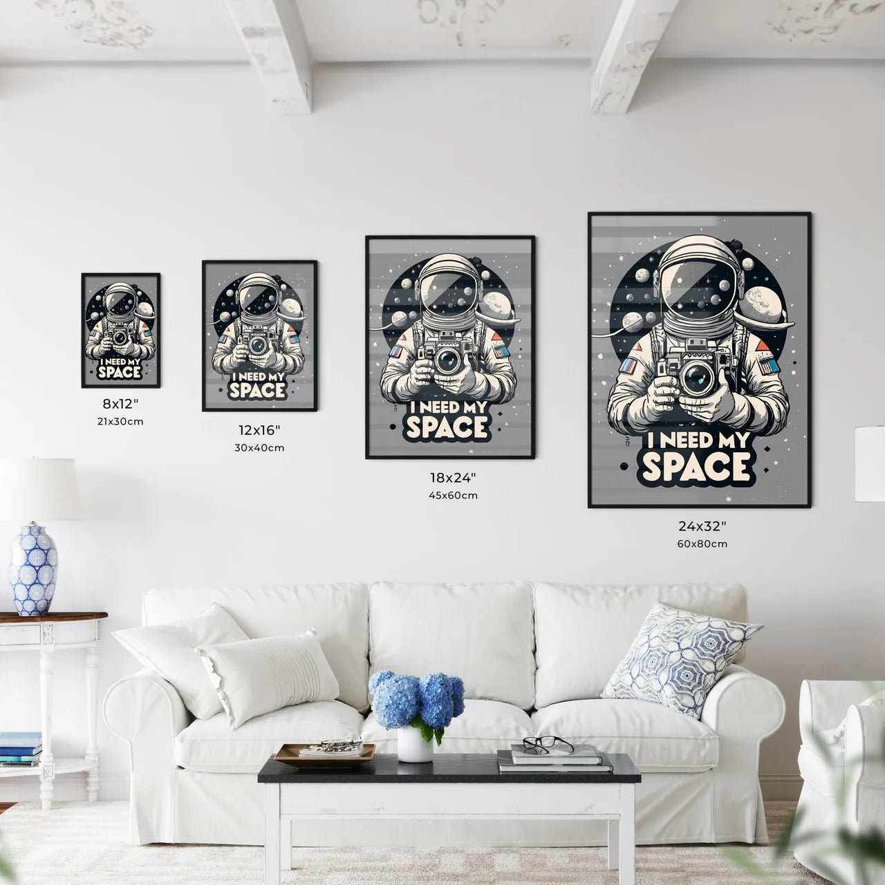 I Need My Space - A Person In An Astronaut S Wall Art