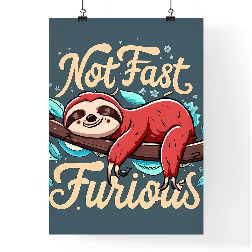 Not Fast Poster