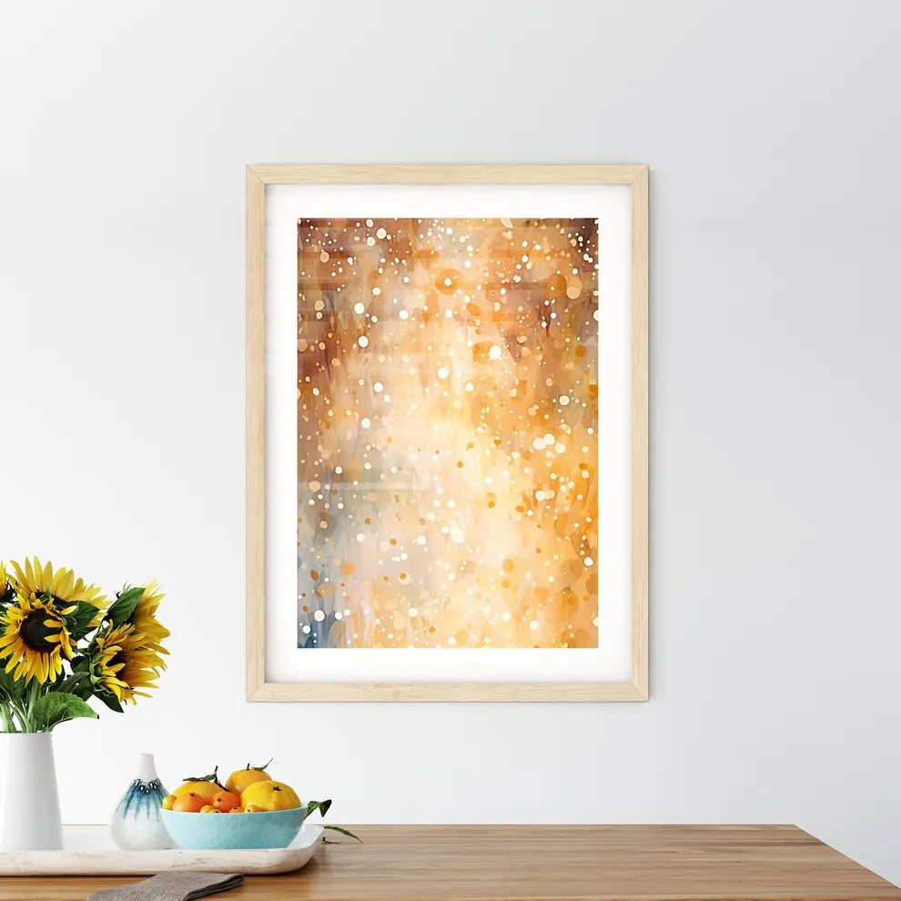 A Blurry Image Of A Fir - Kitchen Hangings