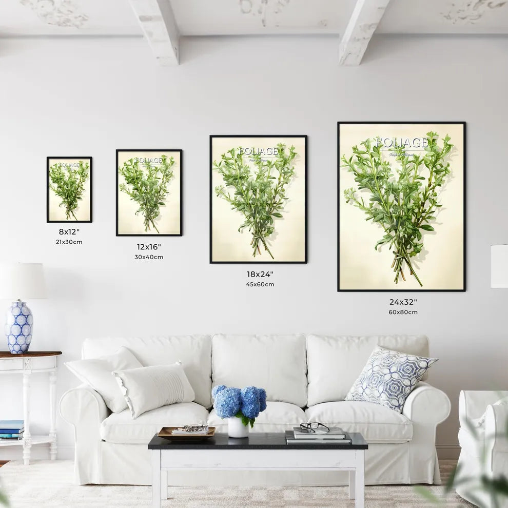 A Bunch Of Green Leave - Kitchen Hangings