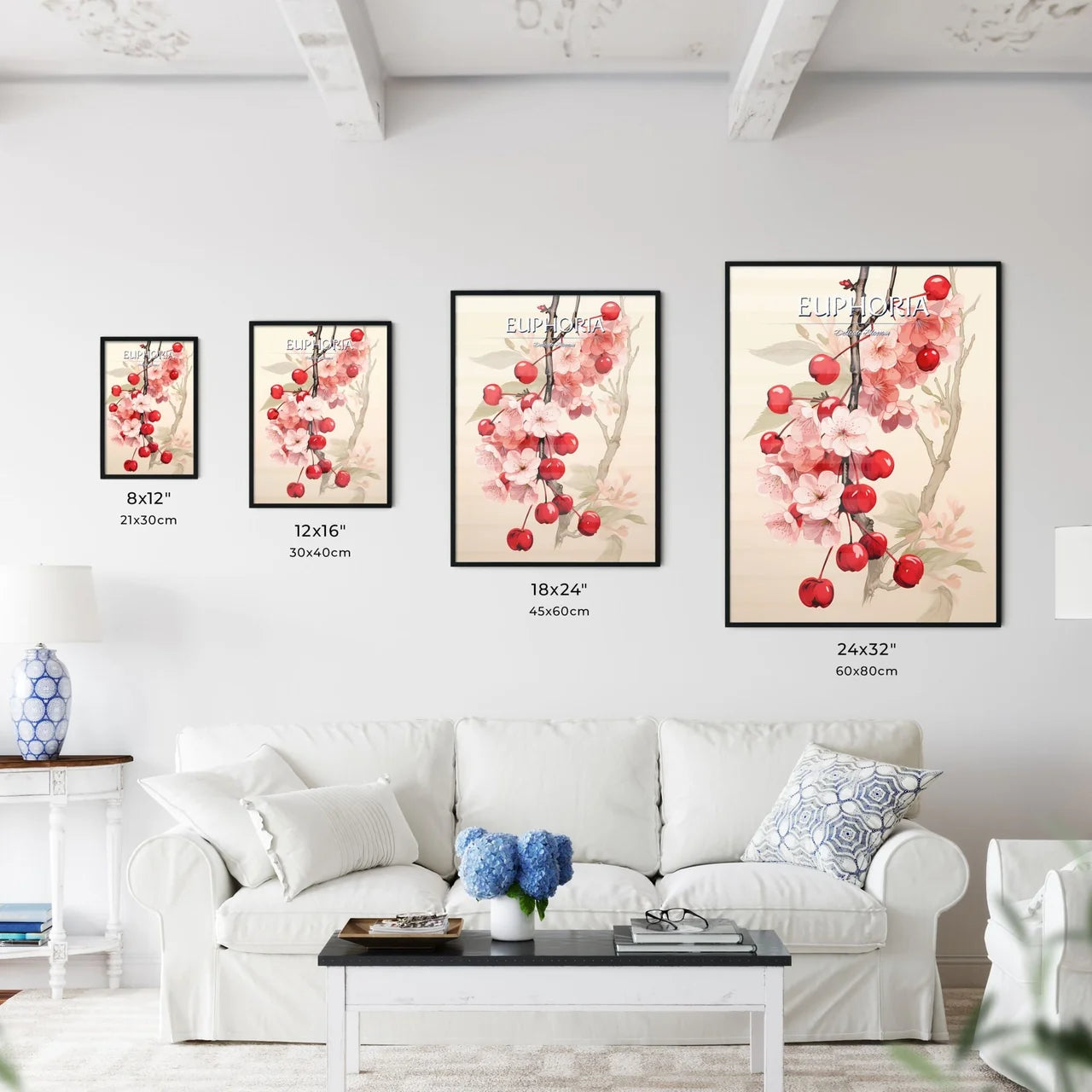 A Cherry Blossoms On A Branc - Kitchen Hangings