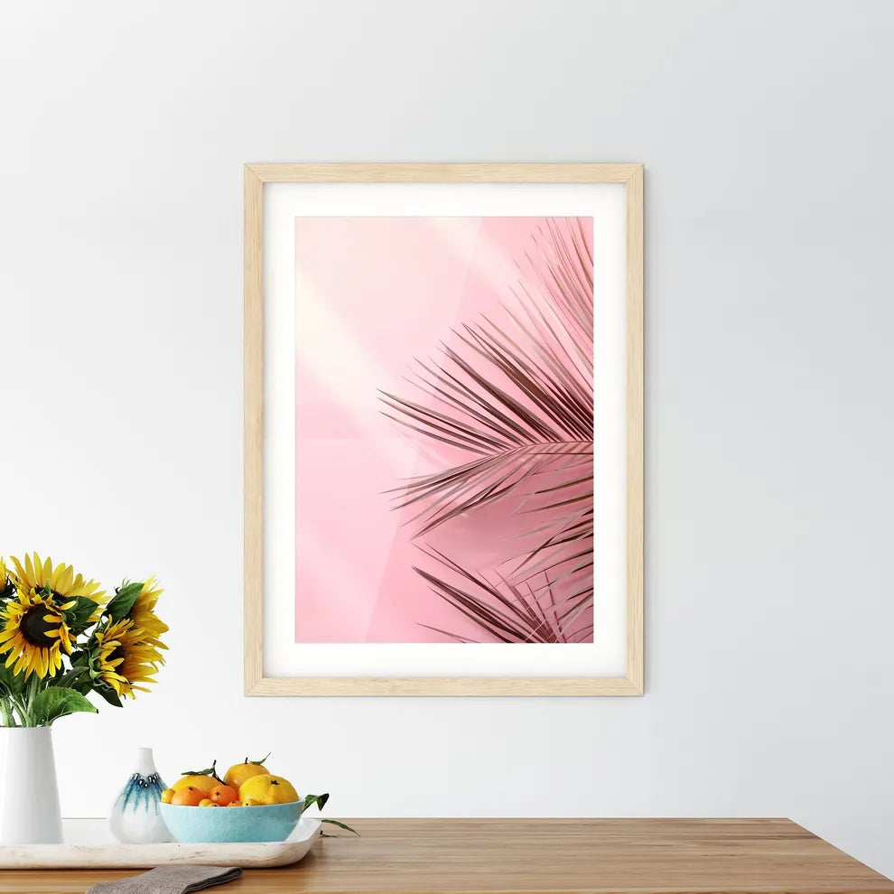 A Close Up Of A Lea - Kitchen Hangings