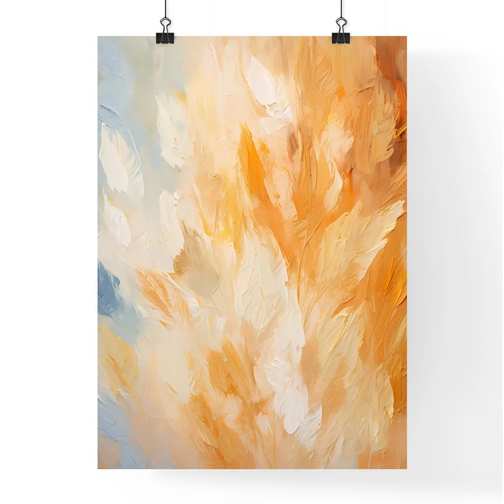 A Close Up Of A Paintin Poster