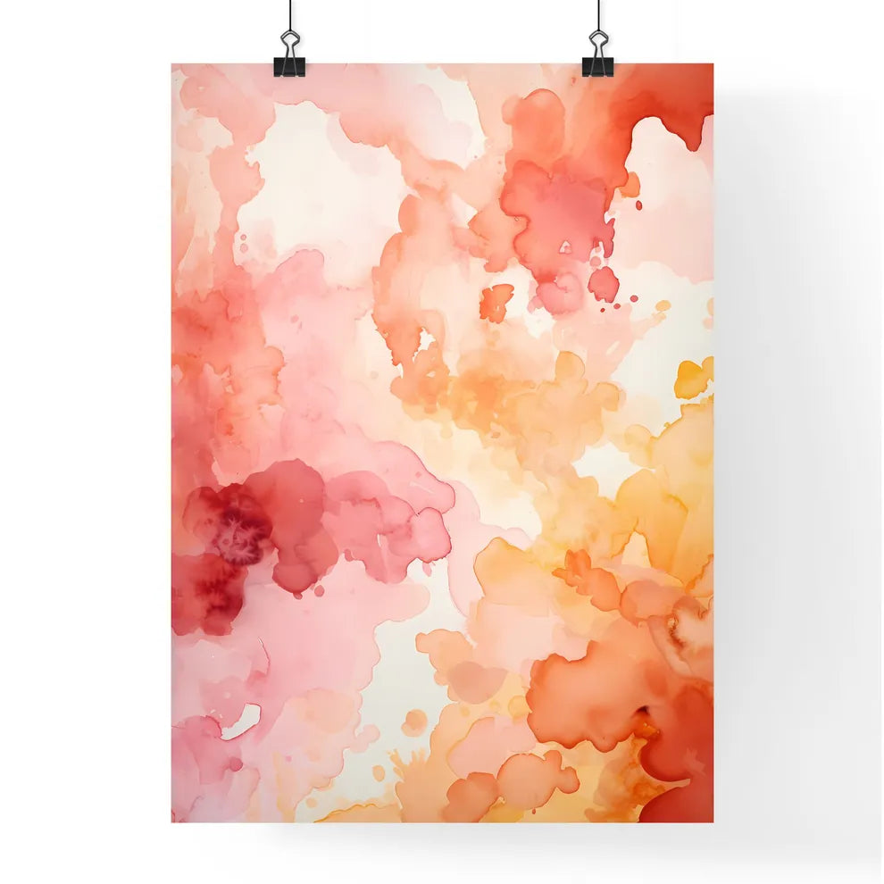 A Close Up Of A Paintin Poster