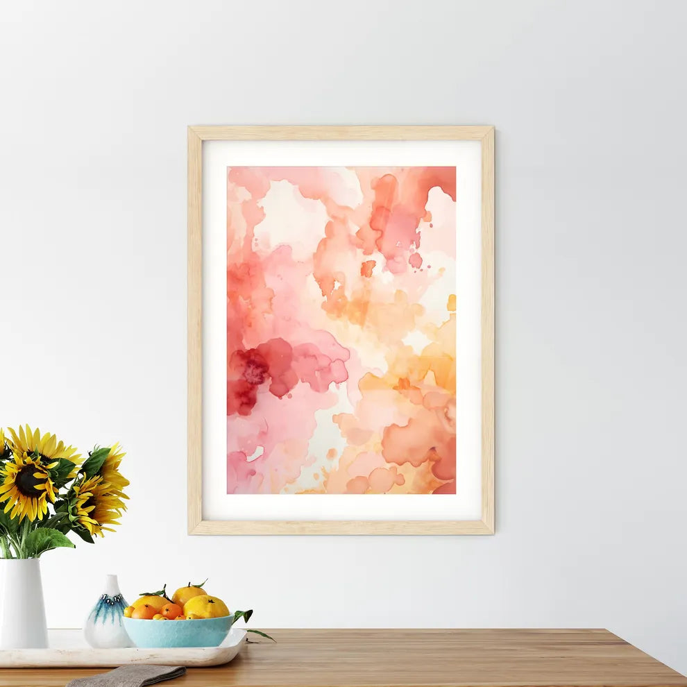 A Close Up Of A Paintin - Kitchen Hangings