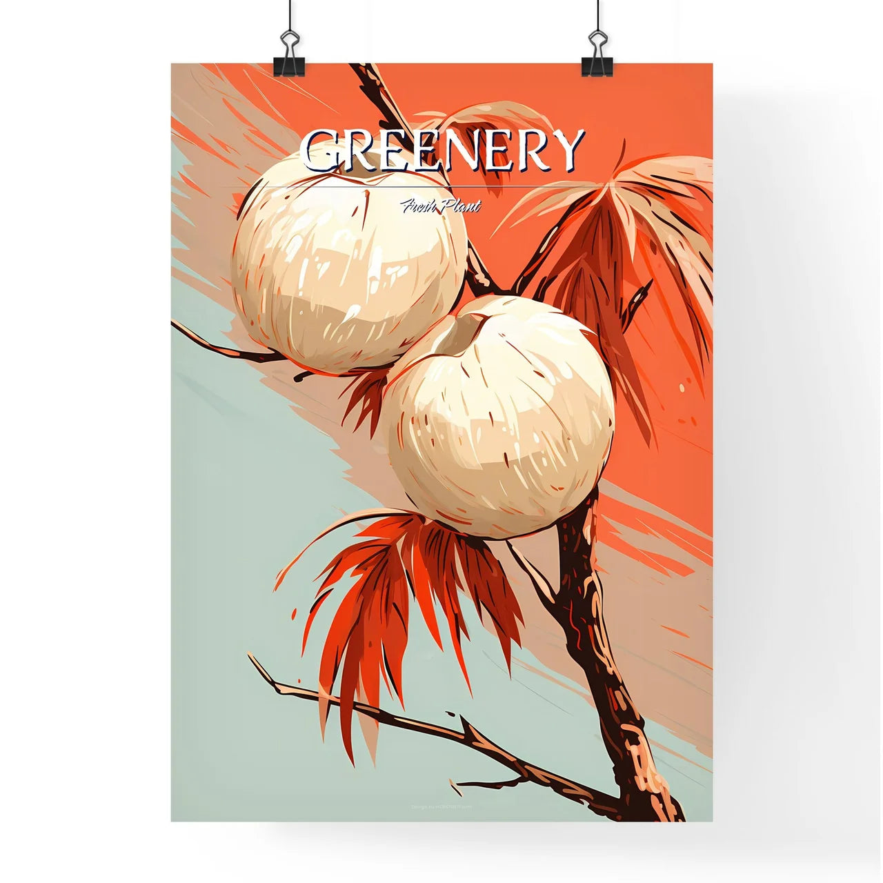 A Close Up Of A Plan Poster