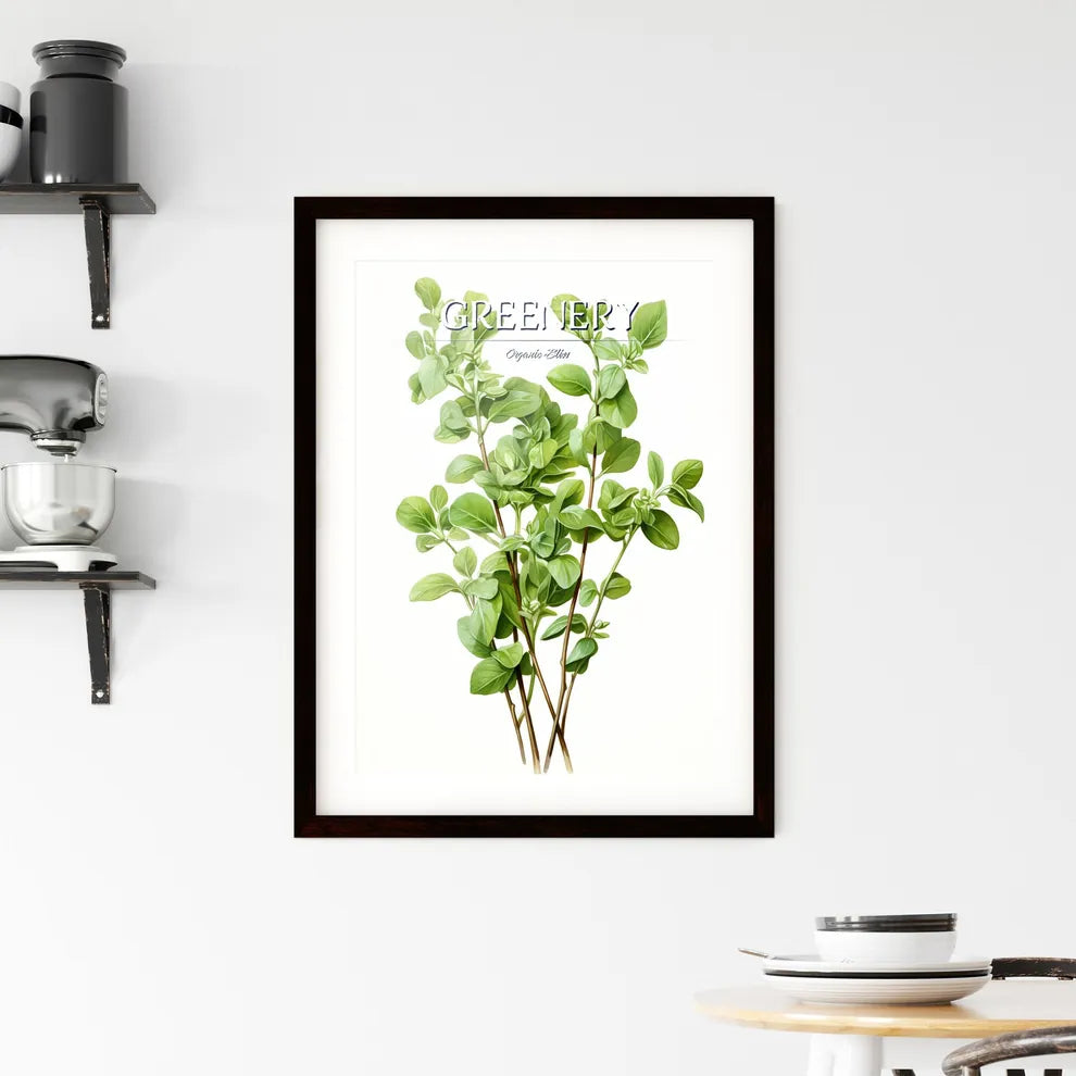 A Close Up Of A Plan Framed Print