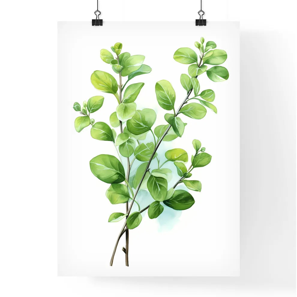 A Close Up Of A Plan Poster