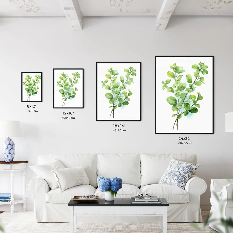 A Close Up Of A Plan Wall Art