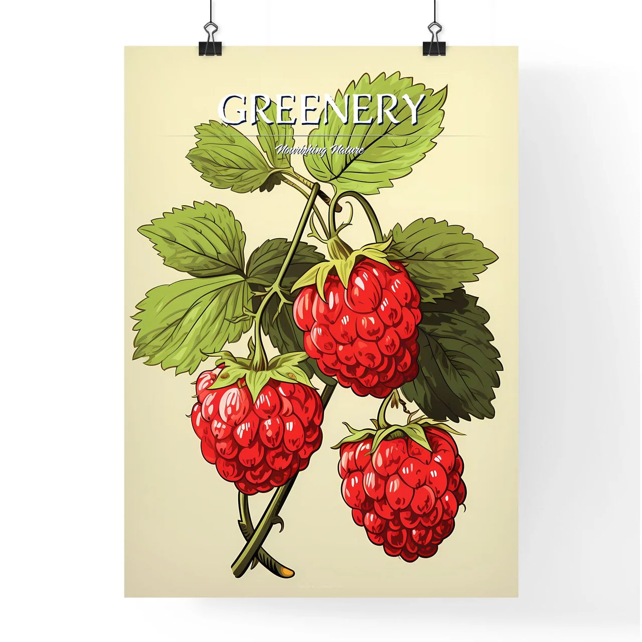 A Close Up Of A Plan Poster