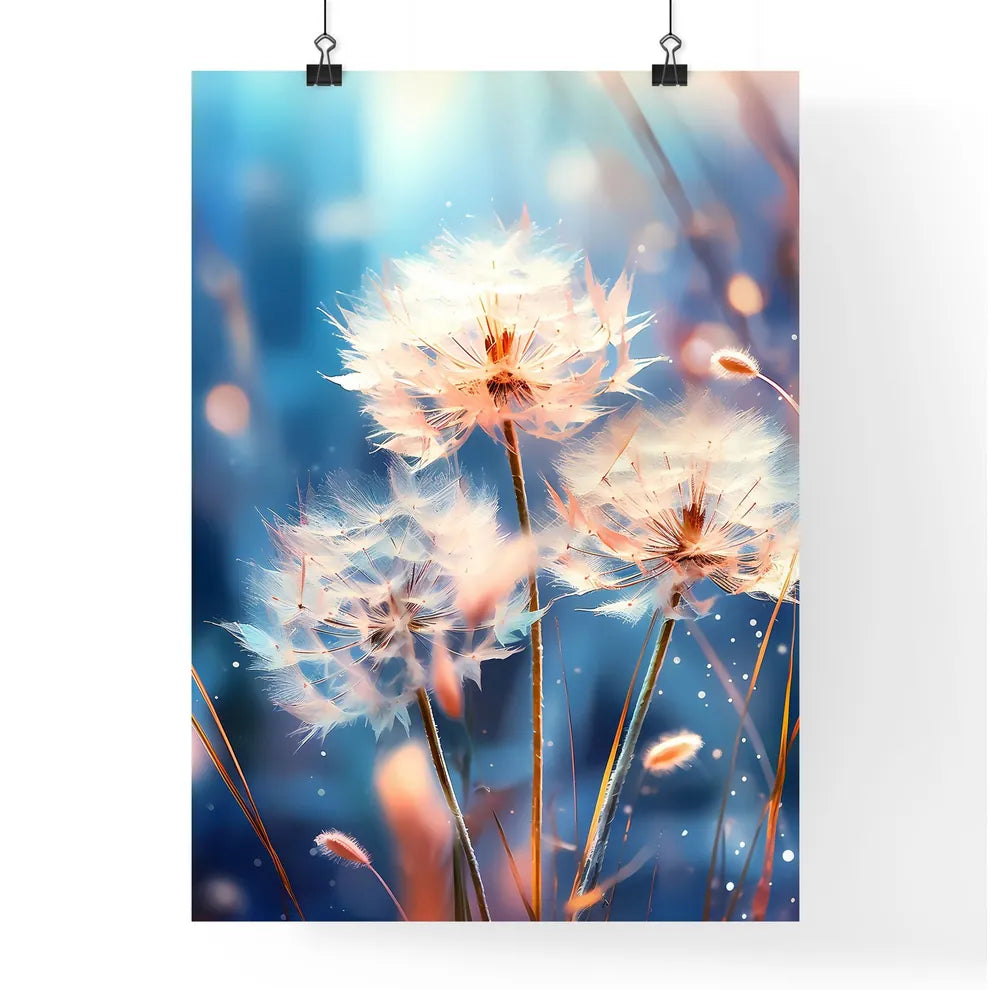 A Close Up Of Flower Poster