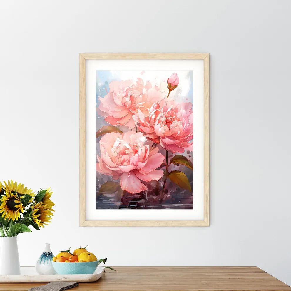 A Close Up Of Flower - Kitchen Hangings