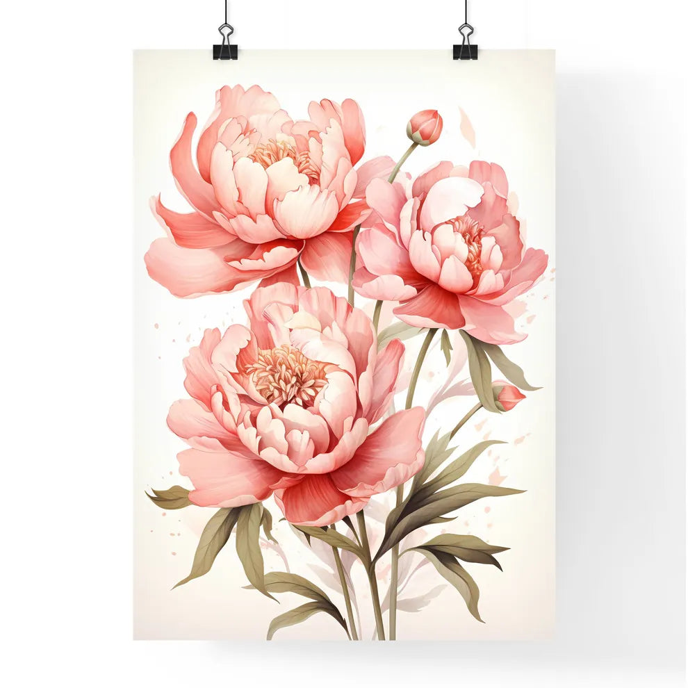 A Close Up Of Flower Poster