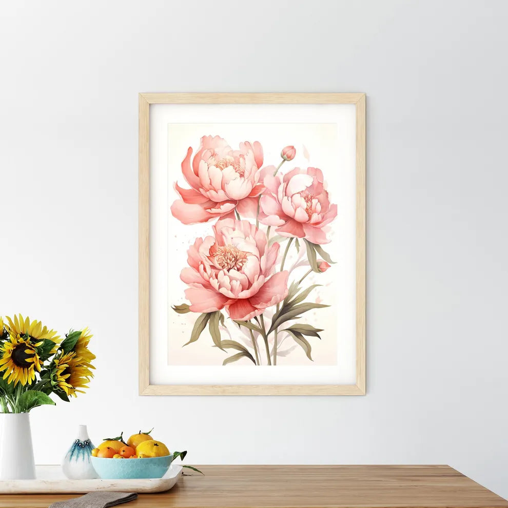 A Close Up Of Flower - Kitchen Hangings