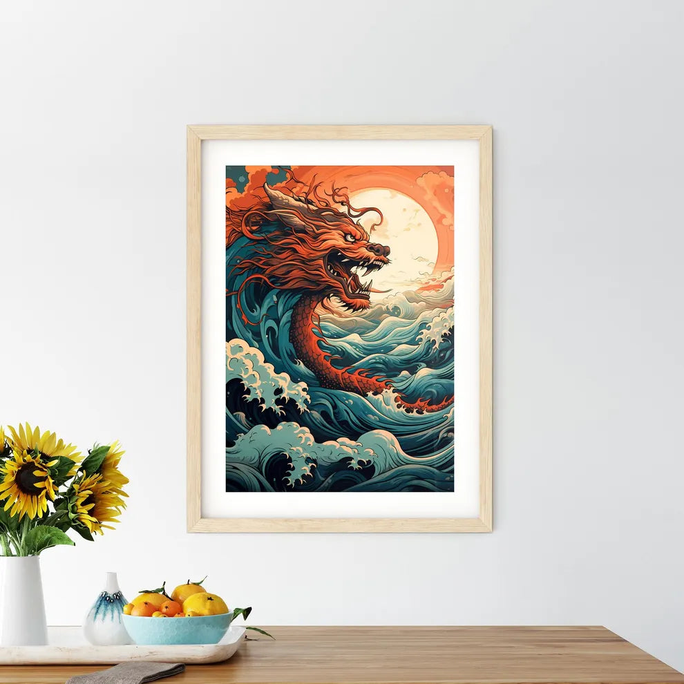 A Dragon In The Water Size Chart