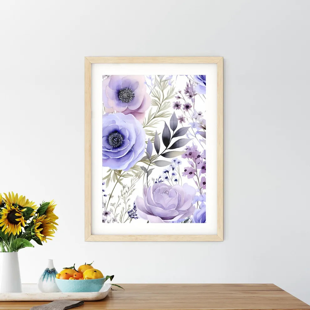 A Floral Pattern Of Flower - Kitchen Hangings