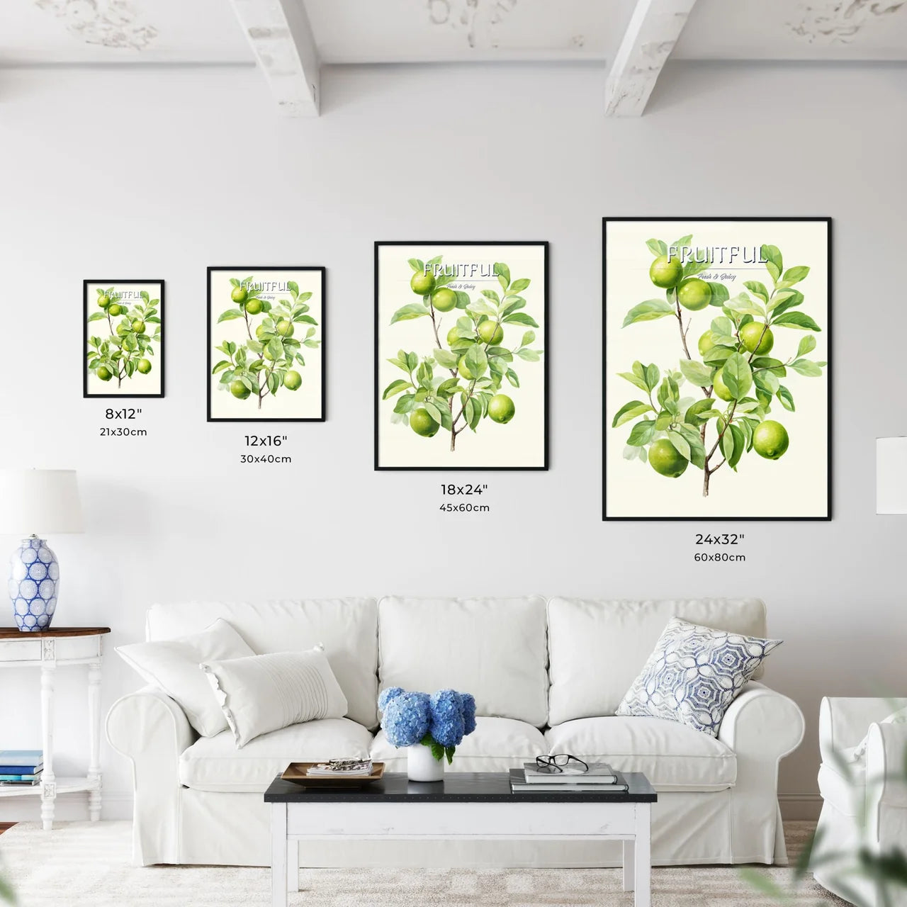 A Green Fruit On A Tre - Kitchen Hangings
