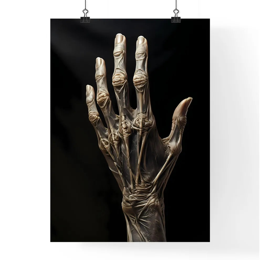 A Hand With Many Fingers And  Poster