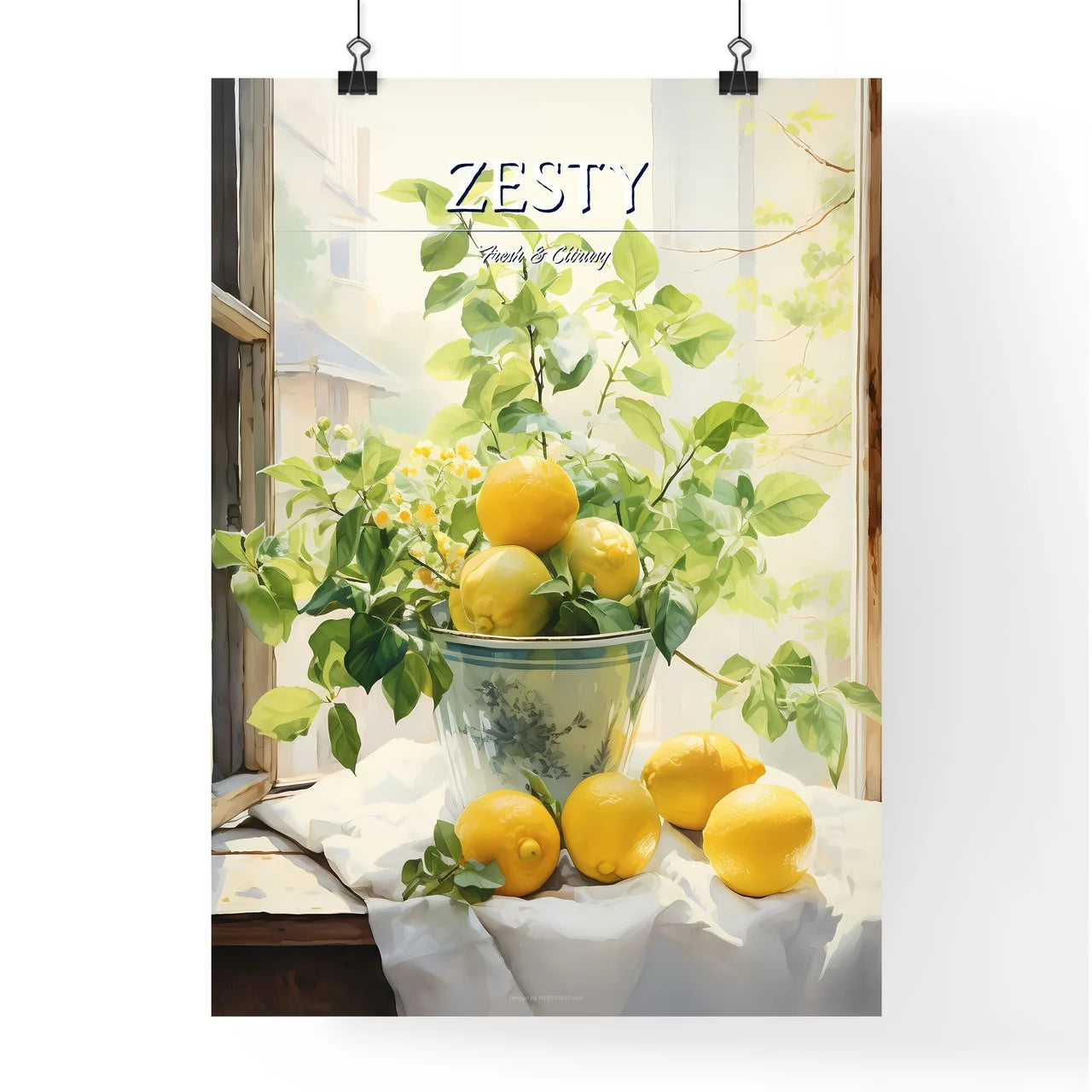 A Lemons In A Po Poster