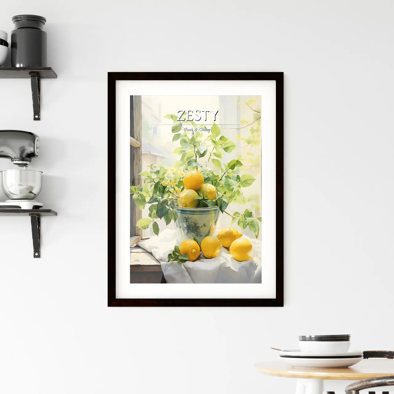 A Lemons In A Po Framed Print