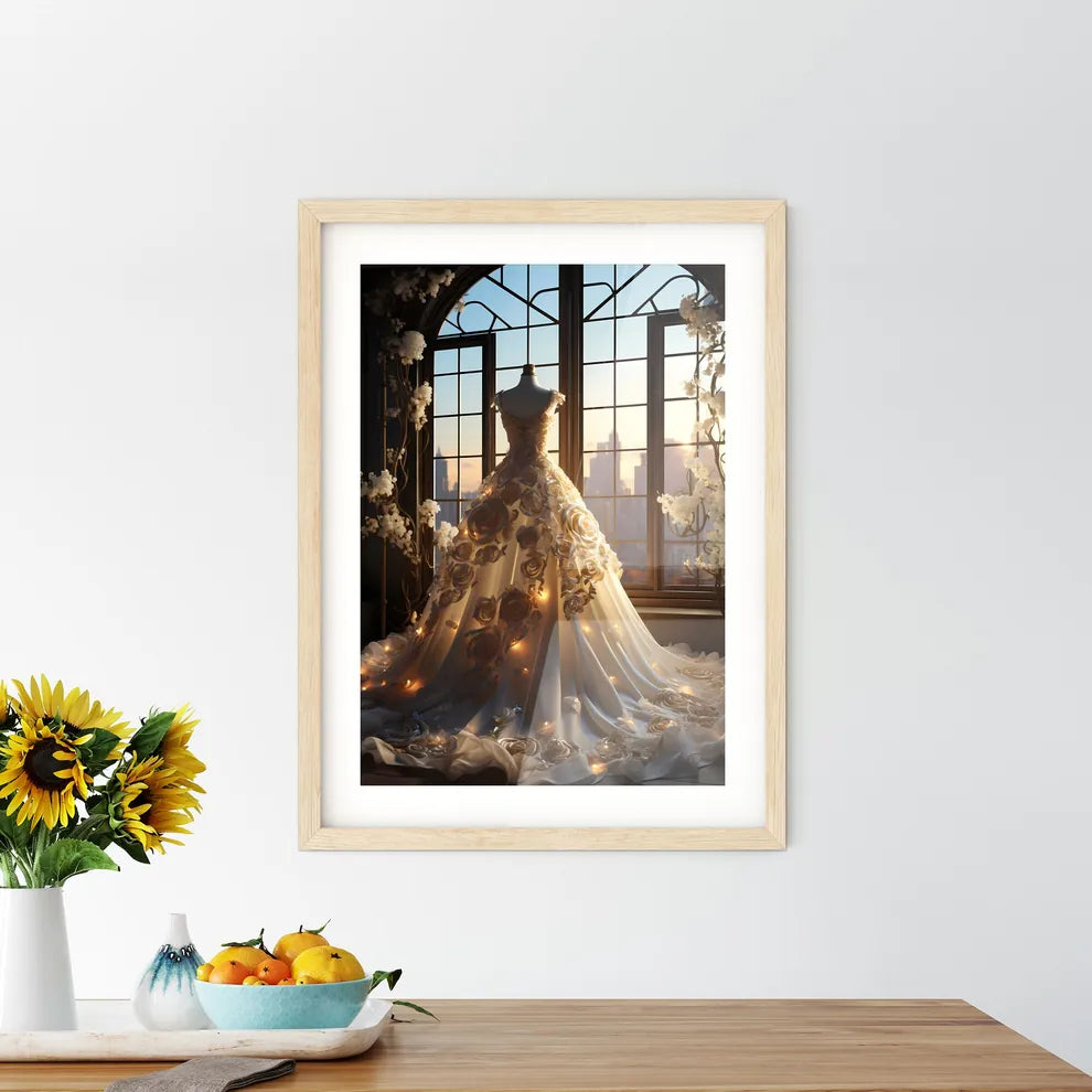 A Mannequin In A Dres - Kitchen Hangings